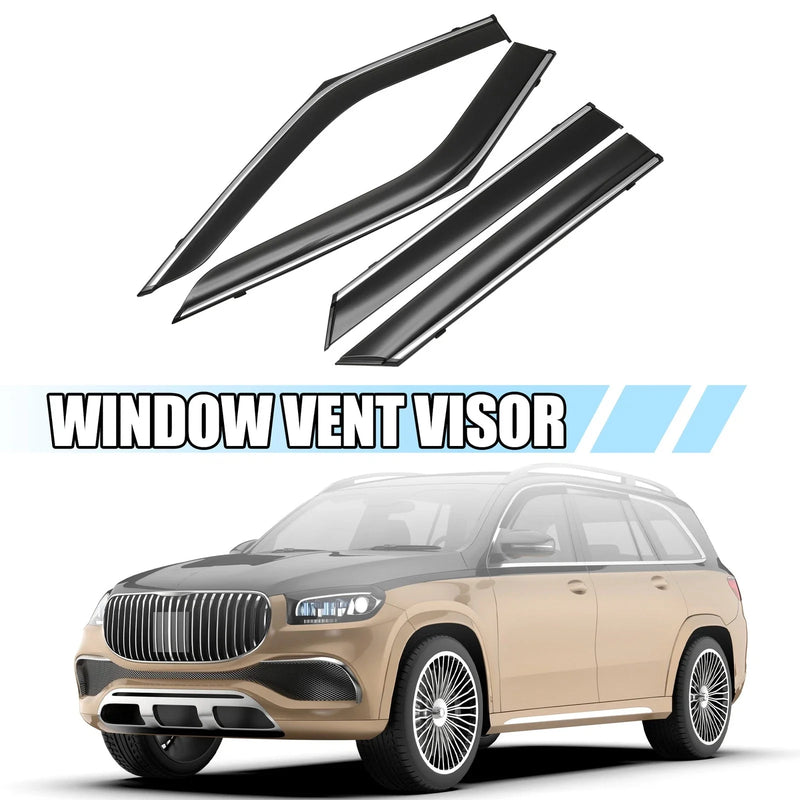 Ford Explorer Window Vent Visor Deflectors Rain Guards