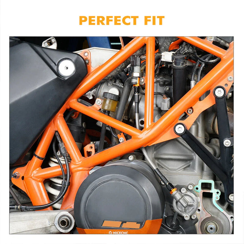 Husqvarna 701 Supermoto / Enduro Braided Oil Pressure Hose Line (2016-2024)