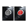 BMW F10 F01 F48 X3 F25 Red Carbon Fiber Engine Start Button Cover (2010-2017)