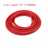 Rubber Red Car Door Trim Edge Lock Guard Seal Strip Protector