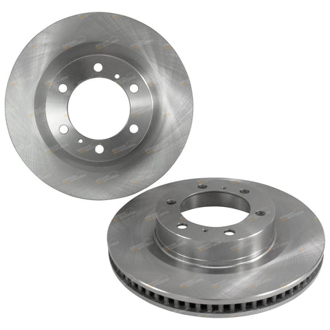 Toyota Prado GRJ150R 2 x Front Brake Rotors + Pads (2009–2018)