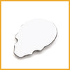 Motorcycle 3D Skeleton Skull Emblem Badge Sticker