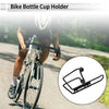 Motorcycle / Bicycle Black Aluminum Alloy 2 x Water Bottle Holders