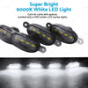 Ford Raptor 4x Smoked Lens White LED Running Lights (2017-2023)
