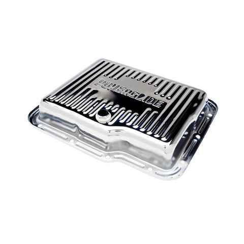 Chevrolet Chrome Finned Powerglide Transmission Pan (1962-1972)