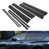 Toyota Land Cruiser Exterior Door Window B Pillar Post Cover Trim (10-18)