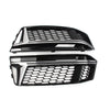 Audi A4 B9 S4 Honeycomb Mesh Fog Light Grille Cover (2016-2018)