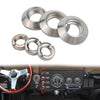 Jeep CJs Inclusive Dashboard Control Bezels & Nuts Package (1972–1986)