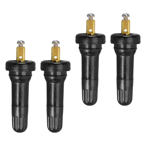 Buick Cadillac Chevrolet Dodge Jeep 4x Tire Pressure Sensor Valve Stems