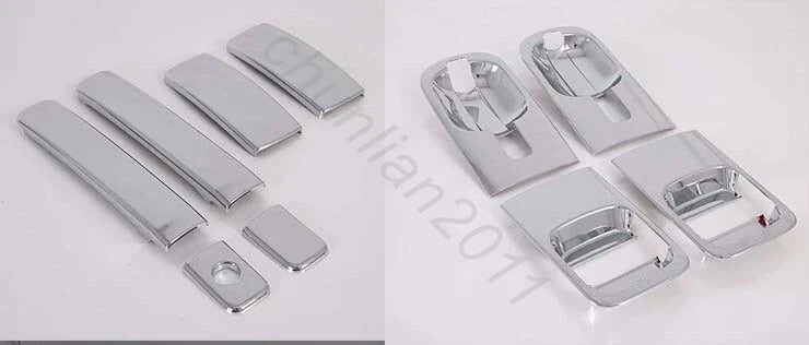 Hyundai Starex H-1 Chrome Full Set Door Handle Bowl Cover Trim (2018-2019)