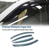 Mazda 3 Sedan 2019-2024 Side Vent Visors 1 Set Window Deflectors