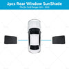 Ford Ranger Rear Window Sun Shades (2011-2022)