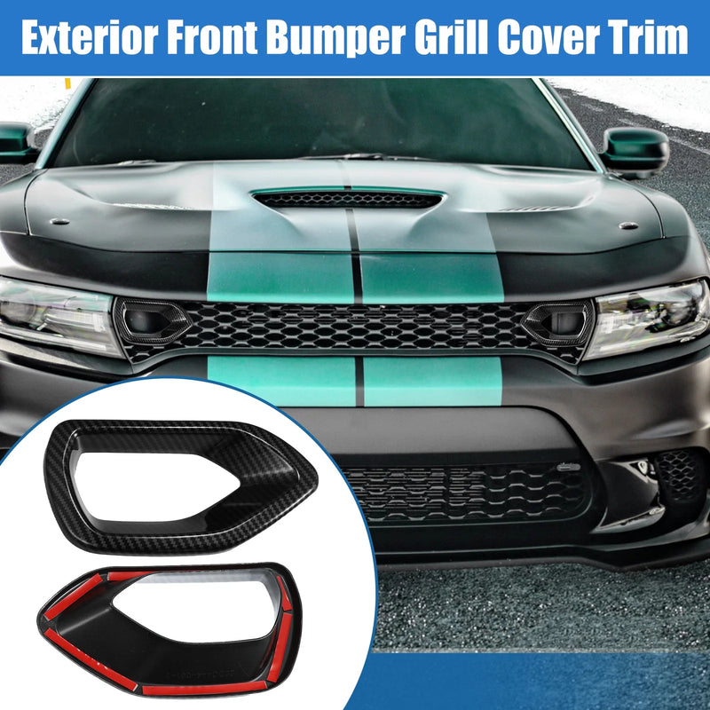 Dodge Charger R / T Front Bumper Center Grill Trim Cover (2015-2023)