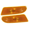 Benz S Class W220 Front Bumper Side Marker Light Covers (2000-2006)