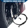 Set 90cm Motorcycle Hydraulic Brake Line Oil Hose Fitting with Banjo