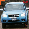 Mazda BT-50 Ute (2009-2011) Black Cover Trim Fog Lamp Spot Light