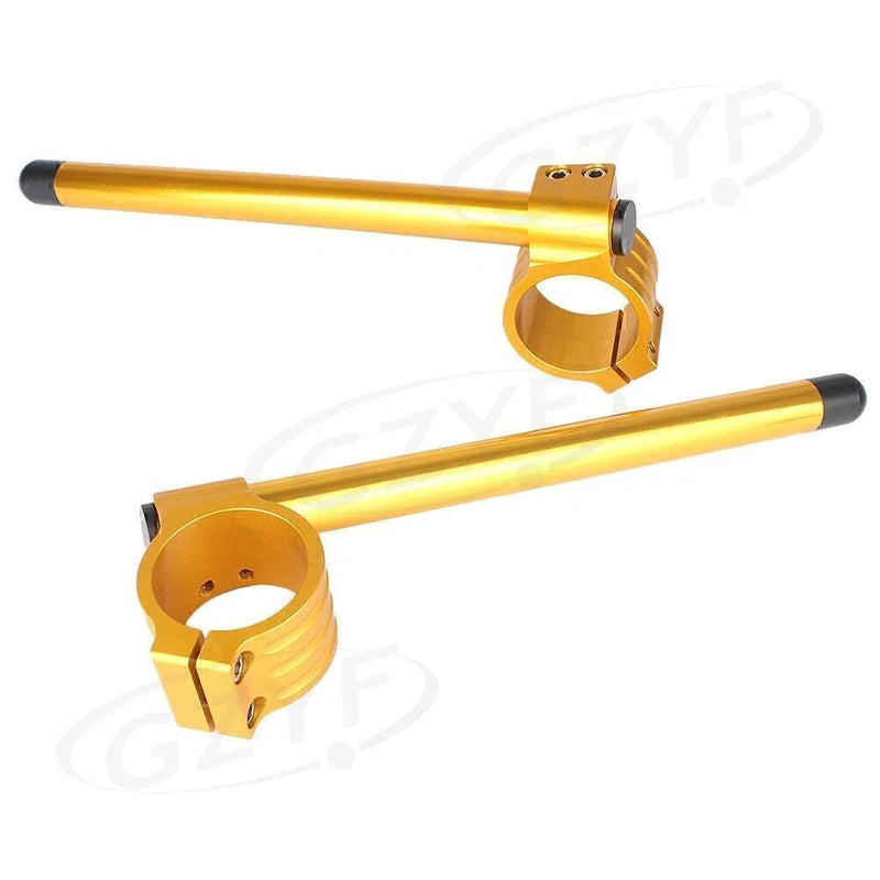Handle Bar with Adjustable Clamps for 45MM Fork Tube 22mm & 7/8" Clips