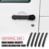 Jeep Wrangler JK 2007-2017 Grab Handle Inserts Cover Trim