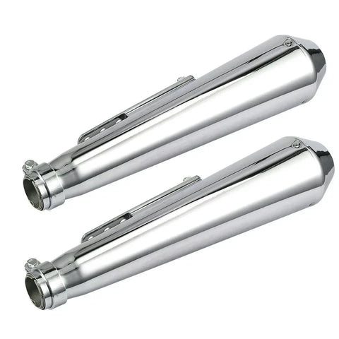 Cafe Racer Universal Motorcycle Exhaust Silencer Pipe Muffler