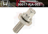 Honda Engine Crankshaft Pulley Bolt Washer Assembly