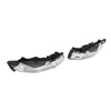 Ford Mustang Clear Bumper Turn Signal Lamps 2 x LED DRL Fog Lights (2018-2023)