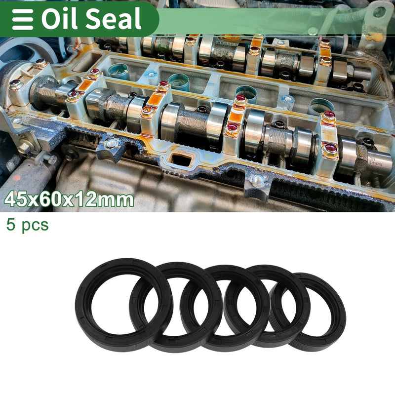 Oil Seal 45x60x12mm Seal Ring Rotary Shaft NBR Rubber