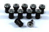 Yamaha Windscreen Bolts x10 Stainless Steel + Quality Rubber Well Nut