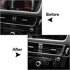 Audi Q5 SQ5 Carbon Fiber Air Conditioning Vent Outlet Cover Trim (2009-2023)