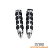 Honda VTX1300 Chrome Spike Throttle Control Hand Grips 1'' (2003-2009)