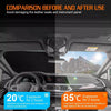 Car Windshield Foldable UV Heat Block Sunshade Cover (Fits Various Models)