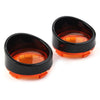Harley Davidson Softail 2 x Turn Signal Light with Orange Lens