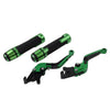 Kawasaki Ninja 250R Fold Extendable Brake Clutch Lever Grip Set (2008-2012)