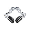 Harley Touring Softail 32mm Adjustable Highway Foot Peg Mount Clamps