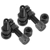 Motorcycle Scooter Bike 4Pcs Tubeless Wheel Tire Valve Stem Caps