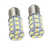 Caravan 12V BA15D LED White 27 SMD 5050 Indicator Signal Lights
