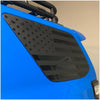 Toyota 4Runner 2 x Vinyl American Flag Rear Window Stickers (2010-2020)