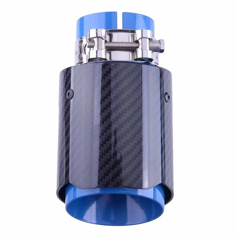 Car - 3.5" OD 2.5" Inlet Exhaust Tip Muffler Pipe
