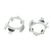 Mercedes-Benz B-Class 2 x Silver Tone Metal H7 Headlight Holders (2012-2019)