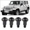 Jeep Wrangler 4 x Torx Soft Top Bow Roll Bar Bracket Mounting Screws (97-17)