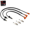 Polaris GENESIS 3pcs Ignition Coil Wire & Spark Plug (1999–2002)