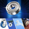 Car 2pcs 10x26x8mm Double Shield Single Row Deep Groove Ball Bearings