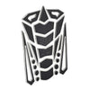 Silver Motorcycle Oil Fuel Tank Pad Cover Guard Protector Decal Sticker