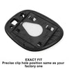 Toyota RAV4 Right Side White Mirror Glass w/ Back Non-heated (1994-2000)