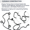 Chrysler / Dodge 3.6L V6 Engine 1 Set Timing Cover Gasket