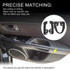 Mercedes-Benz E Class Car Door Leather Anti-Kick Pad Sticker (2010)