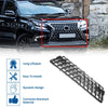Lexus GX460 (2014-2022) Chrome Silver Tone Front Lower Bumper Grille