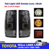 LED Tail Lights Rear Lamp Smoke Lens Fits Toyota Hilux LN85 LN106 Ute 1989-95