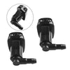 Mazda 3 5 6 2 x Washer Nozzle ABS-Plastic Black Front Jet Windscreen Wiper