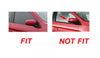 Mitsubishi Mirage Hatchback LH Mirror Cover Red (2012-2022)