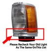 Toyota Hilux Front Corner Side Light Lamp Chrome (1984-1988)
